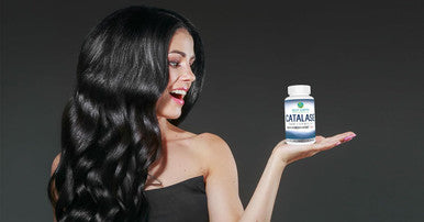 Best Earth Naturals Catalase Supplement 10,000 With Saw Palmetto, Biotin, Fo-Ti, Paba - Hair Supplements For Strong Hair - 60 Capsules
