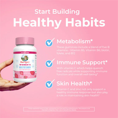 MaryRuth Organics Women's Multivitamin 14+ 60 Gummies