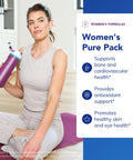 Pure Encapsulations Women'S Pure Pack - For Women Over 40 - Bone Heart Eye & Breast Health - With Calcium Dha Epa & Coq10 - Once-Daily 30 Packets