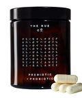 The Nue Co. Natural Prebiotic Probiotic IBS Relief Supports Gut Health Immunity and Skin Spore Based Bacteria Vegan Organic TimeDelayed 60 Capsules