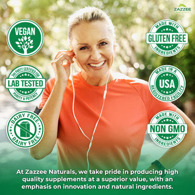 Zazzee Extra Strength Citicoline, 500 Mg Per Serving, 150 Vegan Capsules, 75 Day Supply, Superior Cdp Choline Form, 100% Vegetari