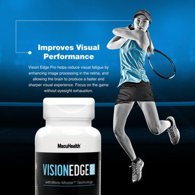 Macuhealth Vision Edge Pro Eye Supplement For Athletes Formula With Lutein 90 Softgels
