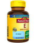 Nature Made Vitamin E 450 Mg (1000 Iu) Dl-Alpha Dietary Supplement For Antioxidant Support 60 Softgels (Pack Of 3)