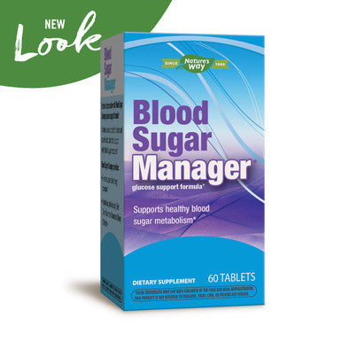 Nature's Way Blood Sugar Manager Glucose Support Formula, 60 Count