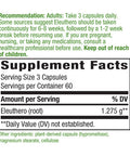 Nature'S Way Premium Herbal Siberian Eleuthero, 1,275 Mg Per Serving, 180 Vcaps