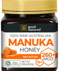 Good Natured Manuka Honey (MGO 850+) - High Grade Raw Manuka Honey Medical Grade, Non-GMO, Lab-Tested & AMHA Certified, BPA-free, 8.8 oz