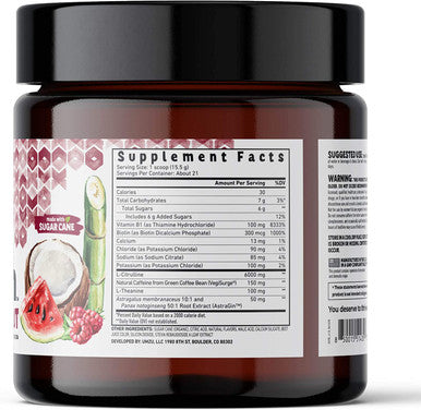 UMZU Zuum PreWorkout Tigers Blood