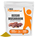 BulkSupplements Reishi Mushroom Extract Powder - Mushroom Supplements for Immune Support, Superfood - 1000mg of Ganoderma Lucidum Extract , (1 Kilogram - 2.2 lbs)