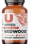 UMZU Redwood Nitric Oxide Booster Capsules 30 Day Supply N.O. Supplement for Circulatory Support