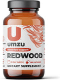 UMZU Redwood Nitric Oxide Booster Capsules 30 Day Supply N.O. Supplement for Circulatory Support