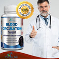 YUMMYVITE Blood Circulation Supplement - With Hawthorn, Butchers Broom, Horse Chestnut, Arginine, Diosmin, Varicose Veins Treatment, Circulation Support - 90 Capsules