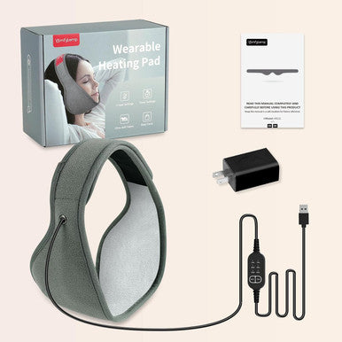 Comfytemp Face Heating Pad For Tmj Relief, Fsa Hsa Eligible Heated Face Mask With 3 Heat And Time Settings, Usb Electric Wearable Heating Pad For Face Jaw Chin Wisdom Teeth, Oral And Facial Surgery