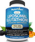 Nutrivein Premium Zinc Picolinate, Ashwagandha, And Liposomal Glutathione Supplement Bundle: Sea Moss, Reduced Glutathione, & Zinc Supplements For Men & Women For Immunity, Detox, Rest, & Recovery