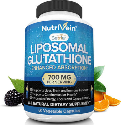 Nutrivein Premium Zinc Picolinate, Ashwagandha, And Liposomal Glutathione Supplement Bundle: Sea Moss, Reduced Glutathione, & Zinc Supplements For Men & Women For Immunity, Detox, Rest, & Recovery