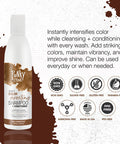 Punky Colour Mochanificent 3in1 Color Depositing Hair Cleanser Conditioner with Shea Butter and Pro Vitamin B that helps Nourish and Strengthen Hair 8.5 fl oz.