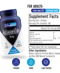 We Like Vitamins Astaxanthin 10mg Softgel - 180 Soft gels - Astaxanthin Supplement 6 Month Supply Antioxidant Helps Support Exercise Recovery, Eye, Joint, Skin Health