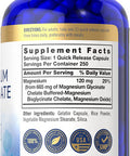 Buffered Magnesium Bisglycinate 665 mg | 250 Capsules | Chelated Essential Mineral | Non-GMO and Gluten Free Supplement | by Carlyle
