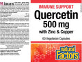 Natural Factors Quercetin 500 mg with Zinc and Copper for Added Immune Support 60 Count