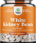 Natures Craft White Kidney Bean Energy Booster - White Kidney Bean Extract Pill and Natural Vegetarian Supplements - Natural Energy Pills and White Bean Extract Supplements