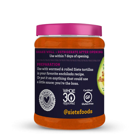 Siete Sauce Enchilada Red 15 OZ