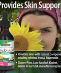Nature'S Answer Chickweed Herb with Organic Alcohol 2-Fluid Ounces | Promotes Healthy Skin | Helps with Itchy Skin | Supports Skin Hydration