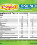 Emergen-C Immune+ System Support Dietary Supplement Drink Mix With Vitamin D, 1000mg Vitamin C - 70 packets (30 - Raspberry Flavor, 40 - Super Orange Flavor)