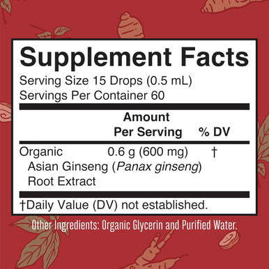 Maryruth Organics Herbal Supplement Drop Antioxidant Boost Energy Pack of 1 Ginseng Root for Vitality Supports Focus and Endurance Vegan Non-GMO Gluten 1 Fluid Ounces