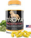 Prostatall Troya Prostate Health Supplement - Advanced Formula Saw Palmetto With Zinc, Stinging Nettle & Pumpkin Seed Extract - Prostate Health For Men - Effective Natural Dht Blocker Supplement