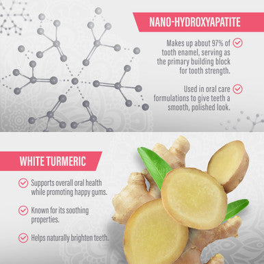 Gurunanda Sensitive Toothpaste 5 Potassium Nitrate For Tooth Sensitivity Relief With Nano-HydroxyapatiteXylitol & White Turmeric With Toothpaste Squeezer Natural Clove Mint 4.2 Oz