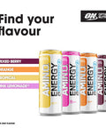 Optimum Nutrition Essential Amino Energy Orange 24X250 Ml