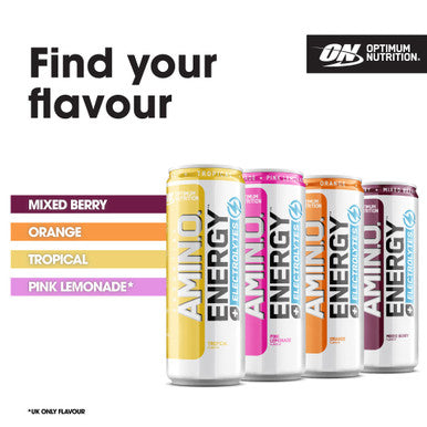 Optimum Nutrition Essential Amino Energy Orange 24X250 Ml