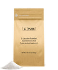 PURE ORIGINAL INGREDIENTS L-Leucine (1Lb) Powder, Essential Amino Acid Supplement, Lab-Verified