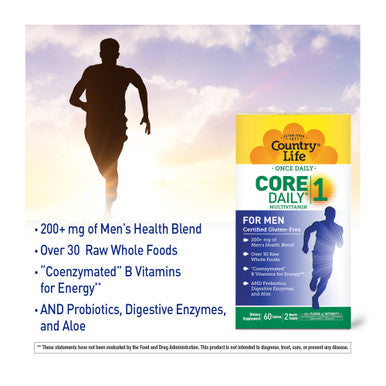Country Life Core Daily 1 For Men Tablets 60 Count
