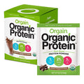 Orgain Organic Plant Based Protein Powder Travel Pack Vanilla Bean Vegan Low Net Carbs Organic Plant Based Protein Powder Travel Pack Creamy Chocolate Fudge Vegan Low Net Carbs 10 Count