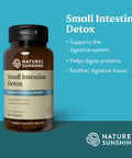 Nature'S Sunshine Small Intestine Detox 100 Capsules | Natural Formula Soothes Digestive Tissue And Helps With The Breakdown Of