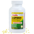 TIME-CAP LABS, INC. Timely - Low Dose Aspirin 81Mg - 1000 Tablets - Compared To The Active Ingredient In Bayer Low Dose - Enteric Coated Low Strength - Pain Reliever For Minor Aches And Pains, Fever Reducer - Made In Usa