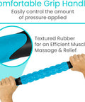 Vive Massage Stick Roller For Muscle, Back, Legs - Deep Tissue Body Fascia Massager For Hamstring, Calf, Neck Pain, Trigger Point, Exercise -Rolling Relief Tool For Physical Therapy, Recovery