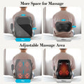 Shiatsu Low Back Massager - 3D Kneading Massage Pillow For Pain Relief,Portable Rolling Massager For Home Office,Ideal Gifts For Mom Dad