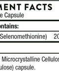 Thorne Selenium - 200 Mcg Selenium Supplement For Antioxidant Support - 60 Capsules