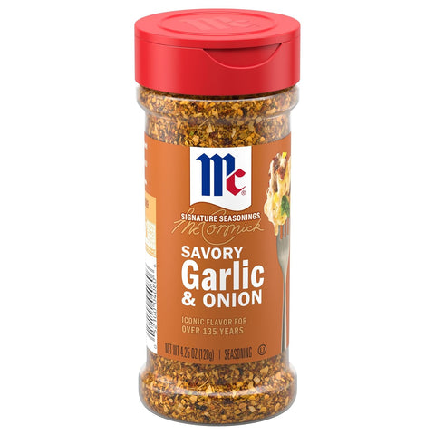 McCormick Garlic and Onion, Black Pepper and Sea Salt All Purpose Seasoning, 4.25 oz