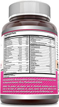 Amazing Nutrition Formulas Multivitamin Food Based Tablets | Perfect Blend of Vitamins Minerals 25 Million CFU probiotics (Women's One Multiple 150 Count)