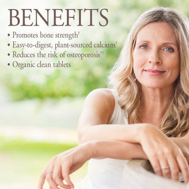 Garden of Life Mykind Organics Plant Calcium Supplement Made From Whole Foods With Magnesium Vitamin D As D3 And Vitamin K As Mk7 For Bone Health Teeth & Joint Support Gluten-Free - 90 Tablets