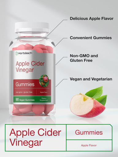 Horbaach Apple Cider Vinegar Gummies 90 Count