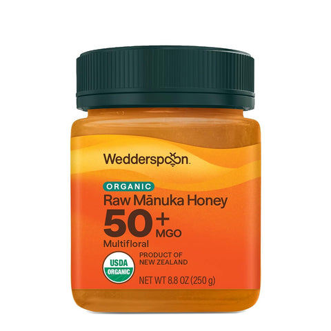 Wedderspoon Raw Manuka Honey 150+ MGO, 12 Oz, Squeeze Bottle, Unpasteurized New Zealand Honey, Non-GMO, BPA-Free Jar, Superfood & Natural Wellness Support