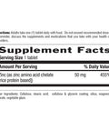Country Life Zinc 50Mg Amino Acid Chelate 100 Tablets Certified Gluten Free Certified Vegan Non-Gmo Verified