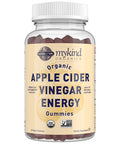 Garden of Life Mykind Organics Apple Cider Vinegar Energy Gummies - Usda Organic Acv Gummy Vitamins For Energy With Vitamin B12 Coffeeberry Green Tea - 63 Vegan Gummies For Mental Focus & Clarity