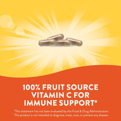 Nature'S Way Alive! Vitamin C Supplement With Organic Acerola, Immune Support*, 120 Capsules