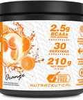 Amazing Nutrition PRE | Ultimate Pre-Workout Supplement | 30 Servings Powder | 2.5 Grams BCAA Per Serving (30 Servings Natural Orange)