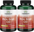 Swanson Maximum Strength Rice Bran Oil Oryzan 1000 Milligrams 90 Sgels (2 Pack)