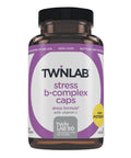 Twinlab Stress BComplex Caps Complete BComplex and 1000 mg Vitamin C Energy Support Supplement with Vitamin B12 and B6100 Capsules